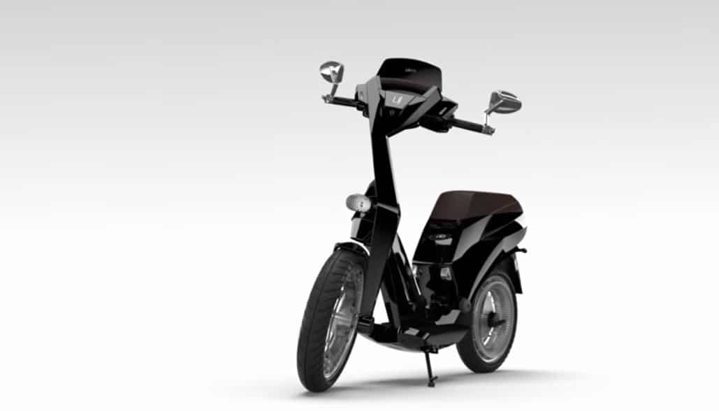 Un scooter pliable et rechargeable