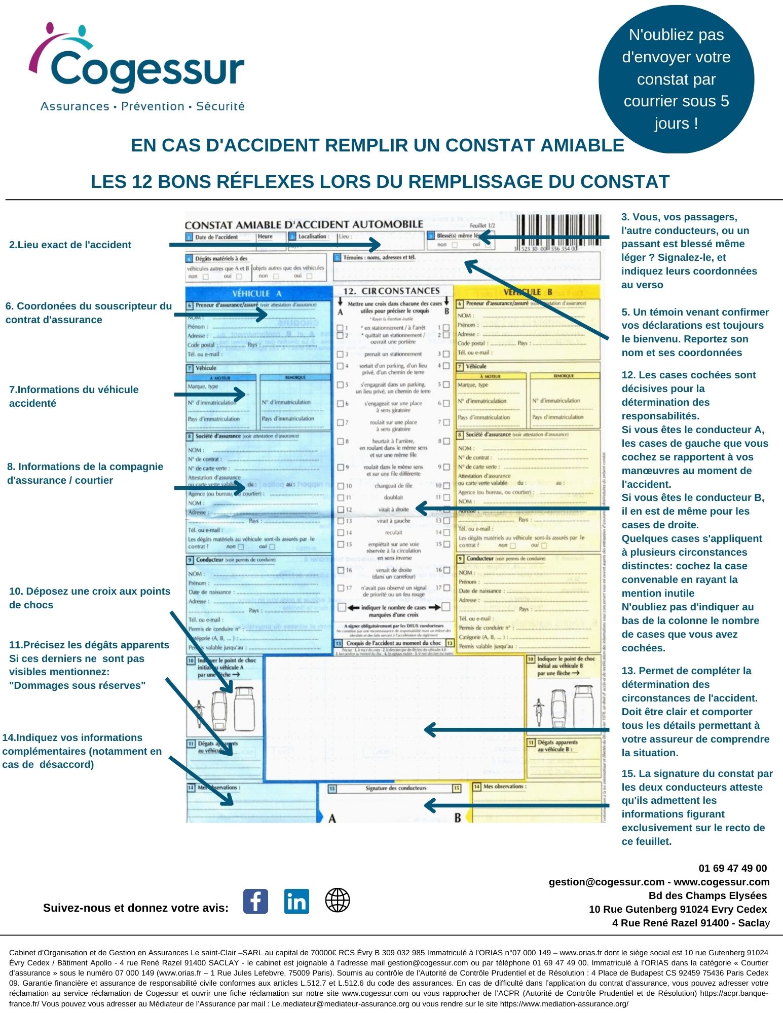 CONSTAT AMIABLE